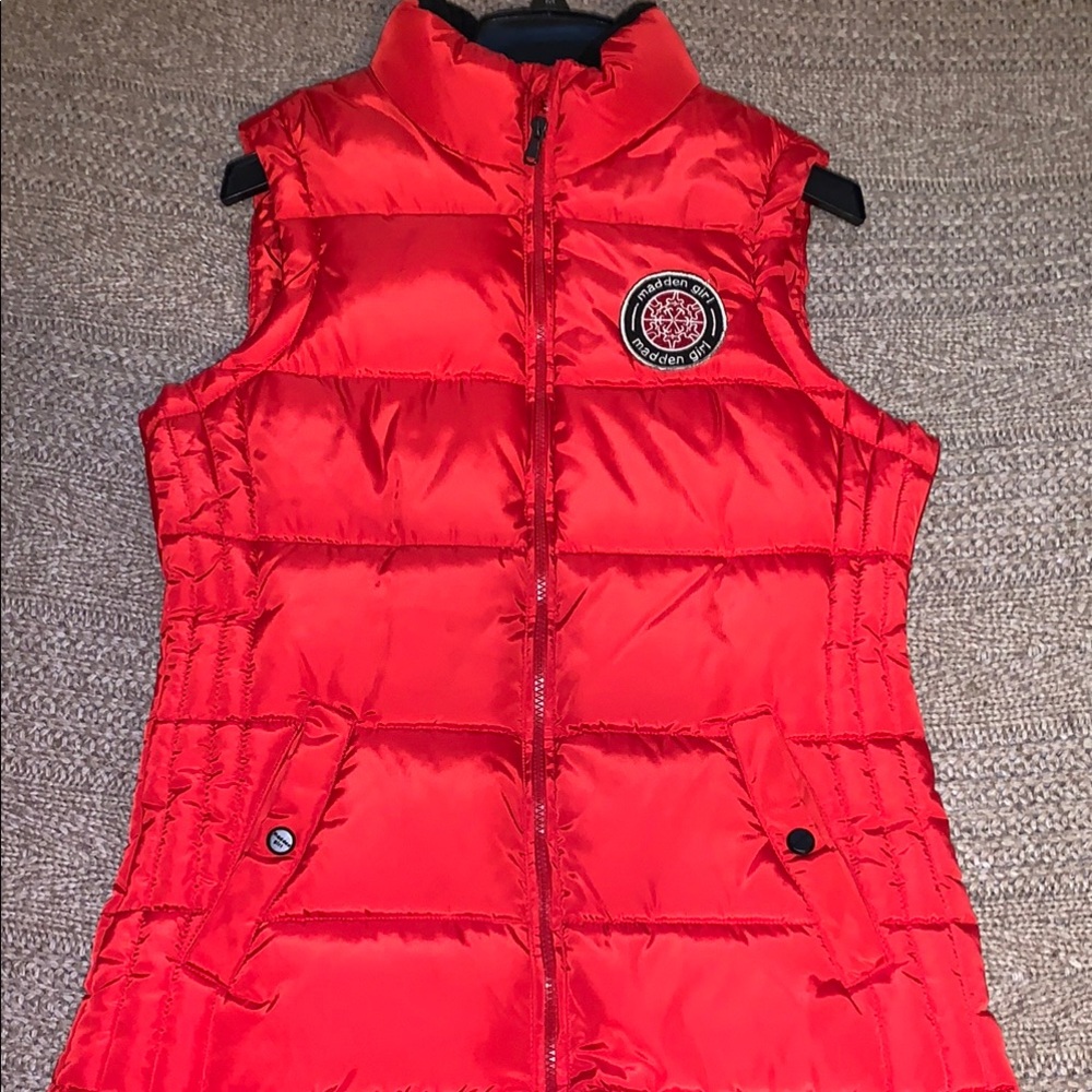 Madden Girls Sleeveless Jacket